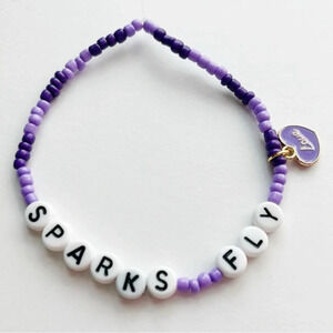 Taylor Swift Friendship Bracelet Eras Tour Sparks Fly From Speak Now w/ charm